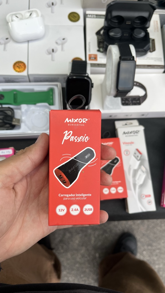 Cargador para auto 12v