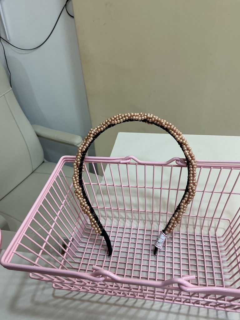Diademas con perlas