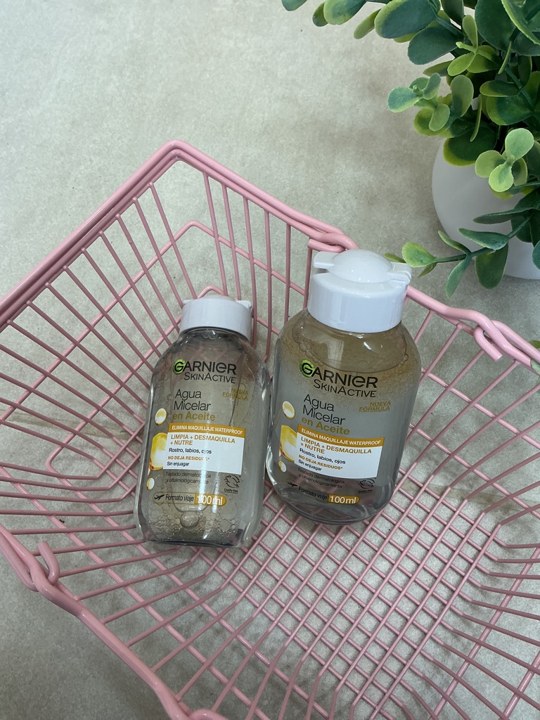 Agua micelar en aceite 100ml Garnier