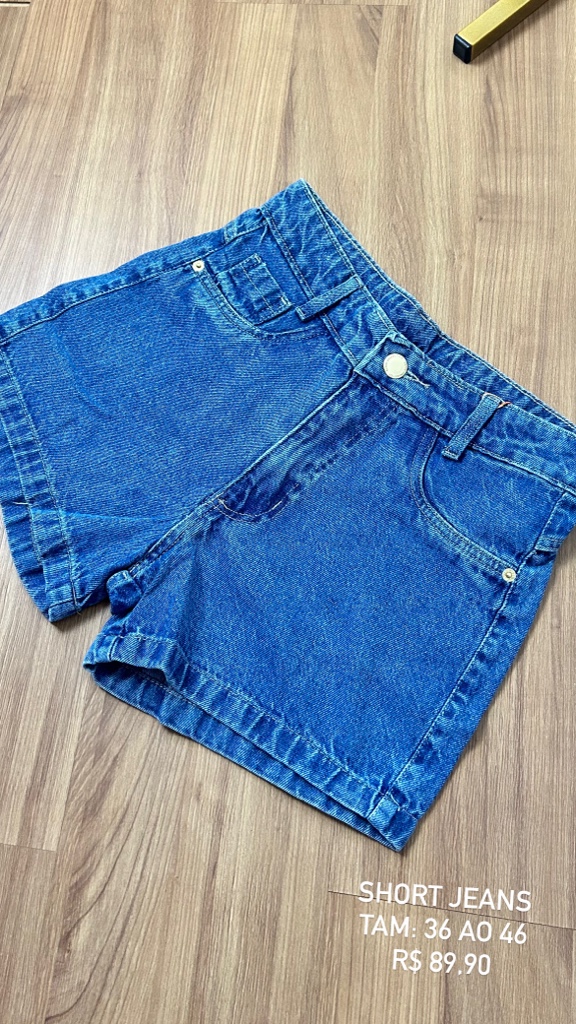 Short curto jeans- Karoli