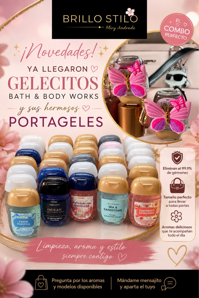 Bath & Body Works PocketBac – Gel Antibacterial para Manos 29 ml