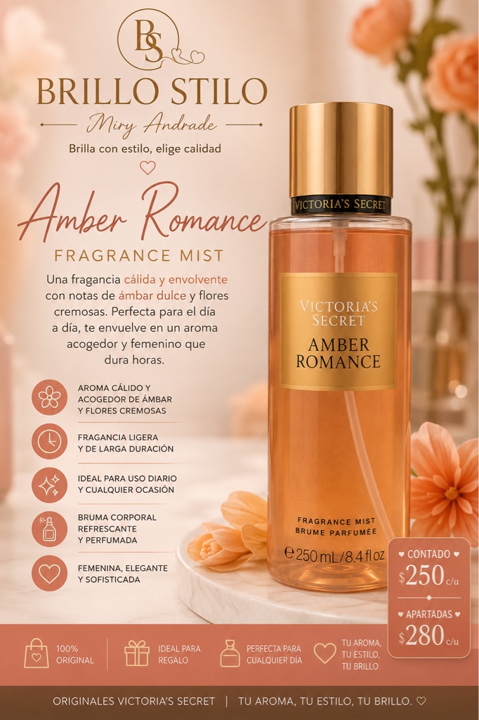 🧡 Amber Romance – Victoria’s Secret