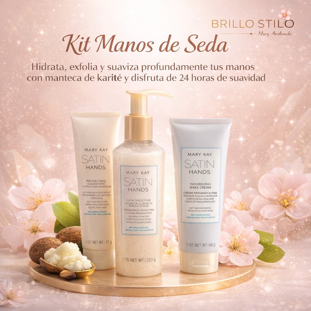 Kit Manos de Seda Satin Hands® Mary Kay