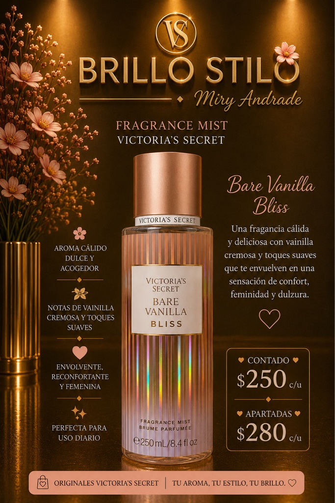 🤍 Bare Vanilla Bliss – Victoria’s Secret