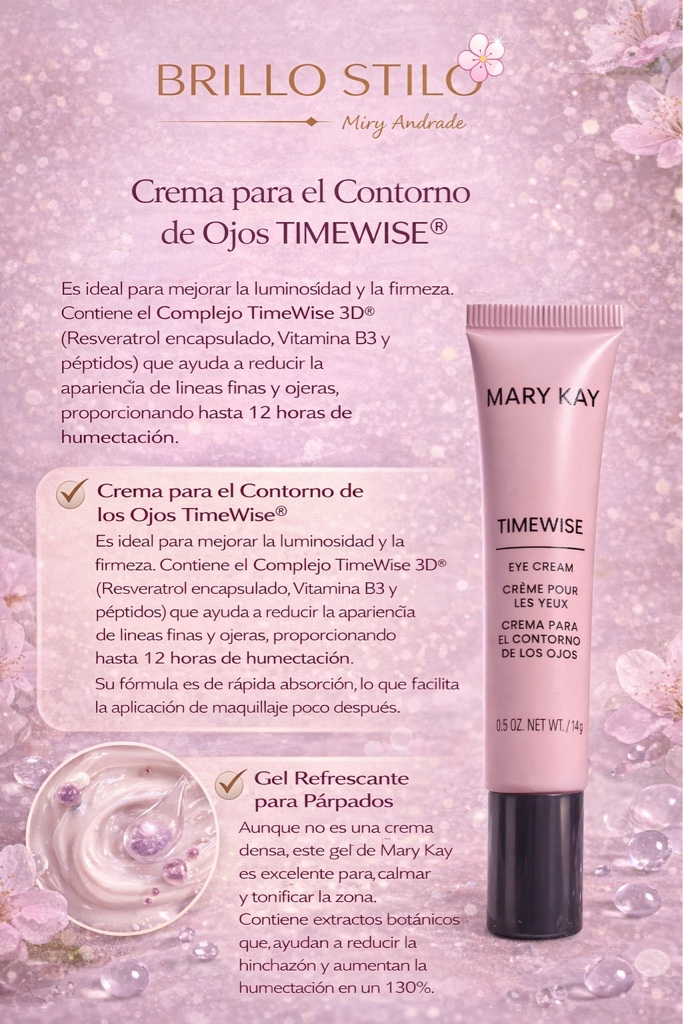 TimeWise® Crema para el Contorno de Ojos