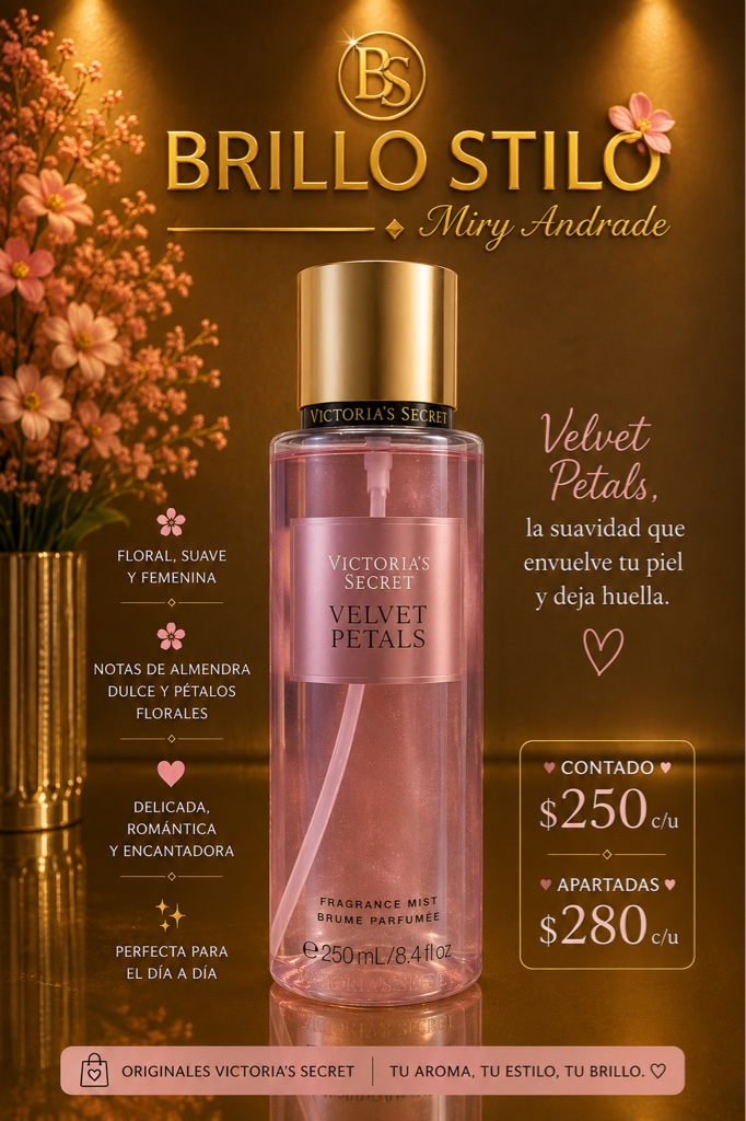 🌸 Velvet Petals – Victoria’s Secret