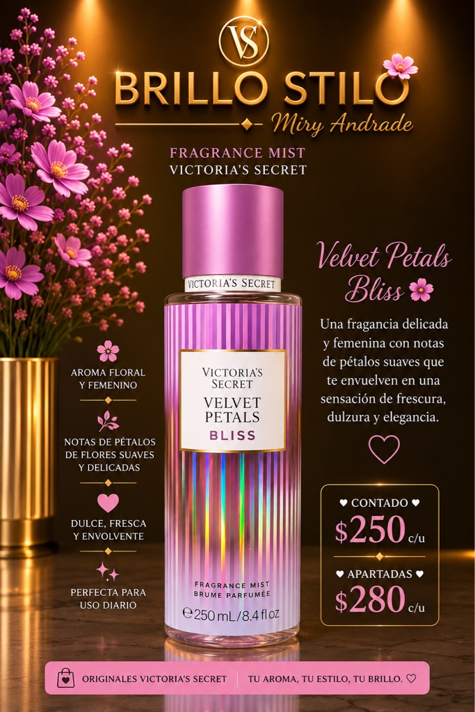 🌸 Velvet Petals Bliss – Victoria’s Secret
