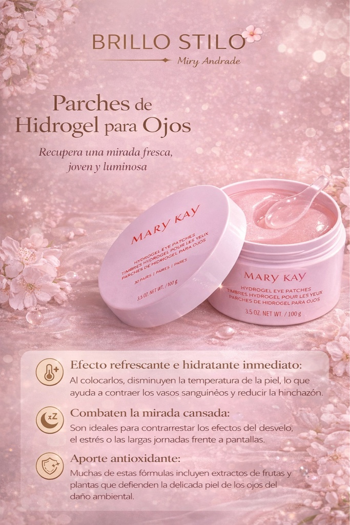 Parches de Hidrogel para Ojos Mary Kay®