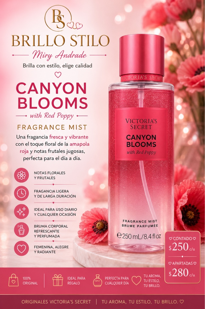 🌺 Canyon Blooms – Victoria’s Secret
