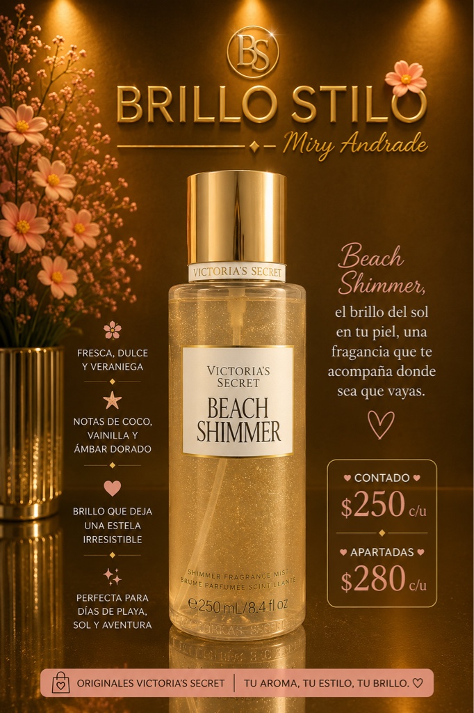 Victoria’s Secret Beach Shimmer Fragrance Mist 250 ml