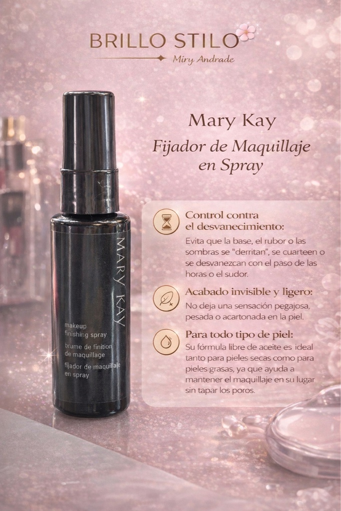 Mary Kay® Fijador de Maquillaje en Spray