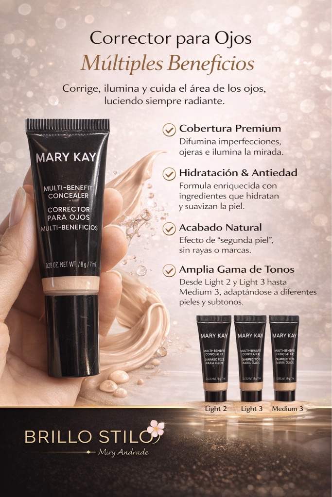 Corrector para Ojos Multi-Beneficios Mary Kay®