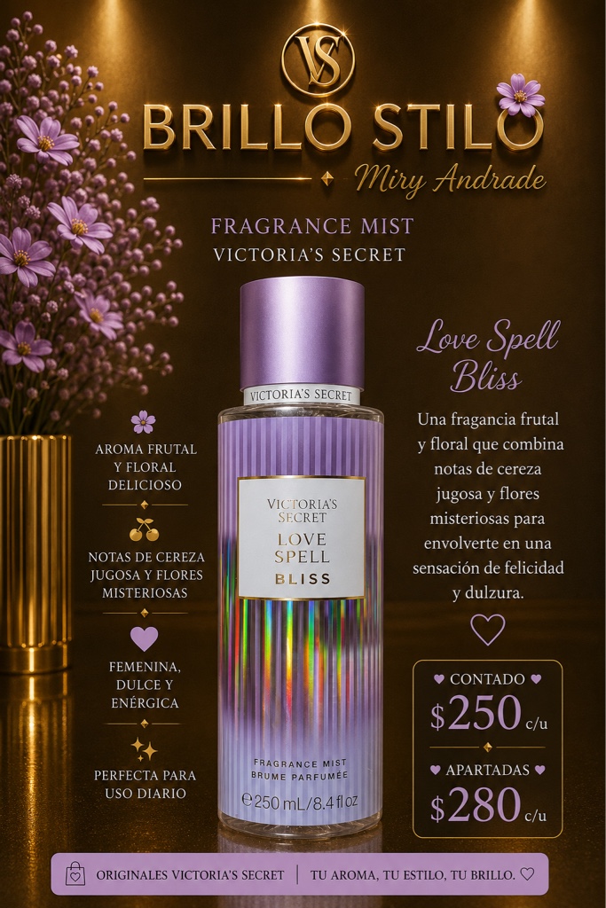 💜 Love Spell Bliss – Victoria’s Secret