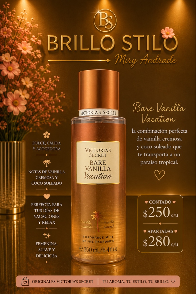 🏝️ Bare Vanilla Vacation – Victoria’s Secret