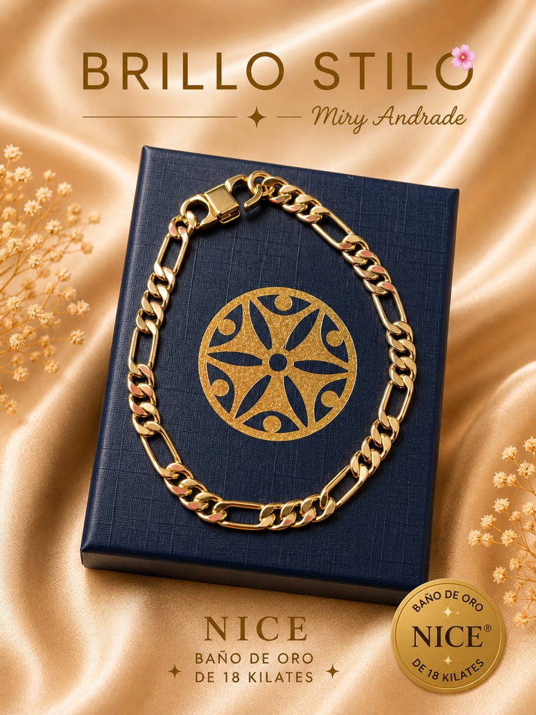 ✨ Pulsera Eslabón Elegance Nice ✨