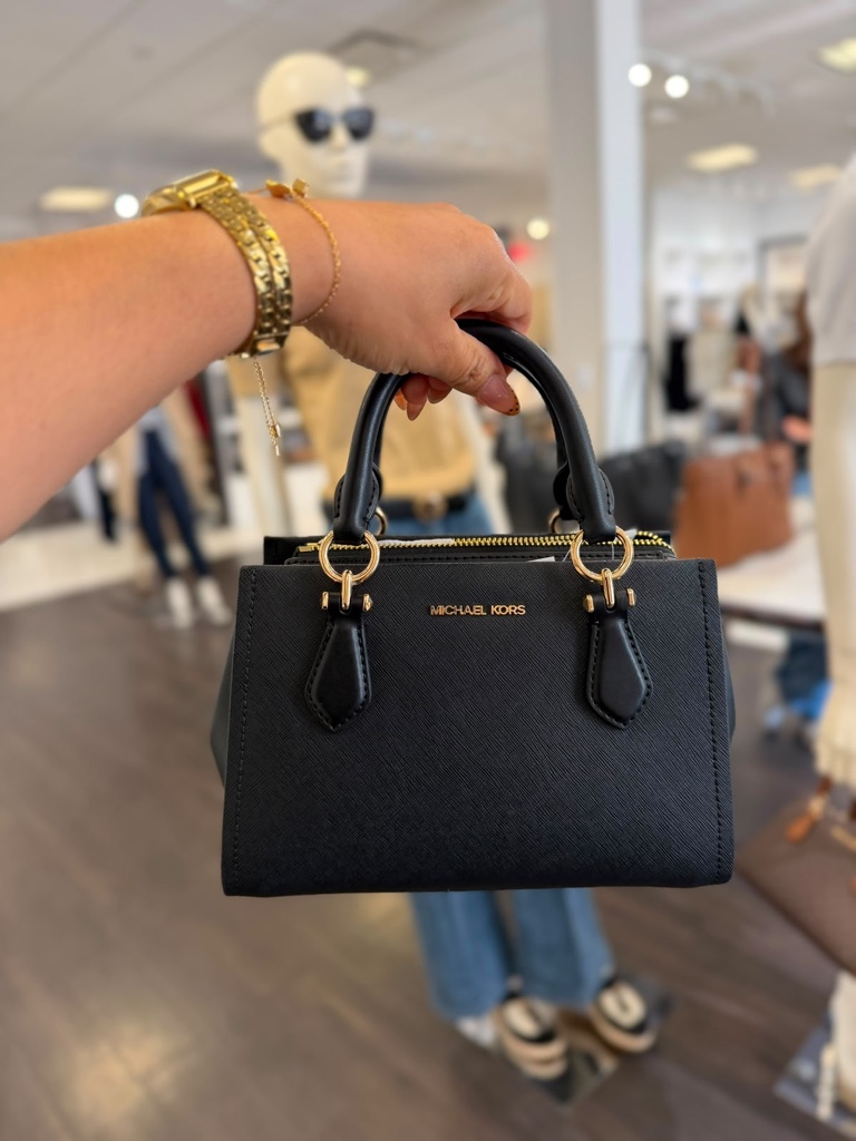 Michael Kors Mercer Medium Satchel Negra