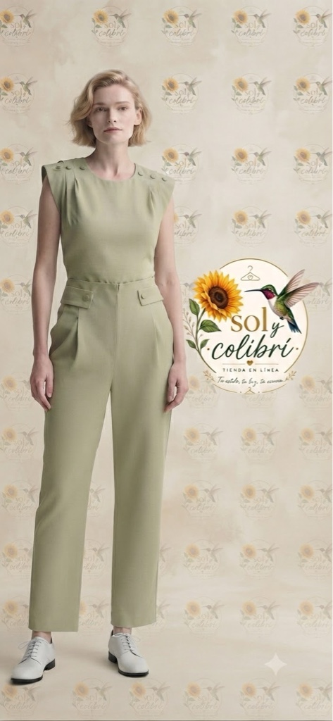 Traje pinza con botones