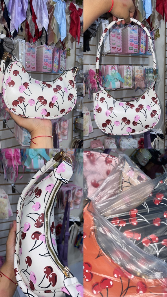 Bolso cerezas colores