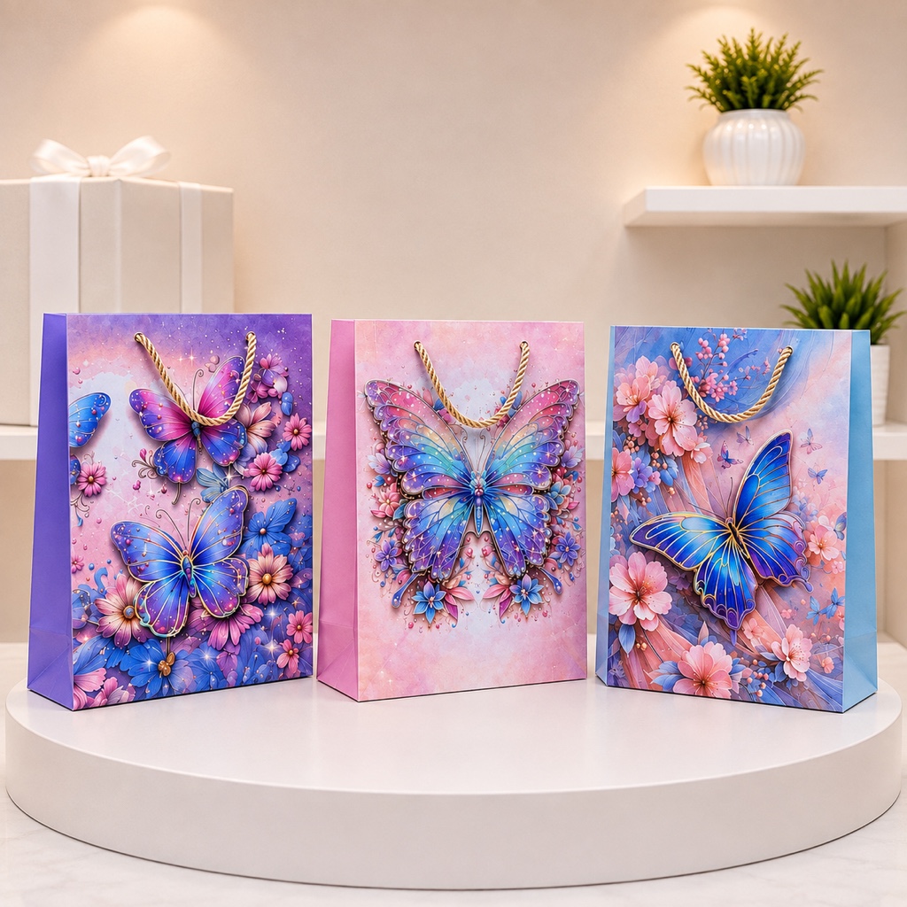 Bolsa regalo mariposa pequeñas