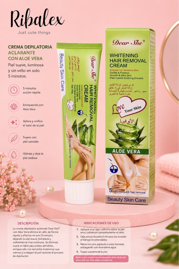 Dear.She crema depilatoria