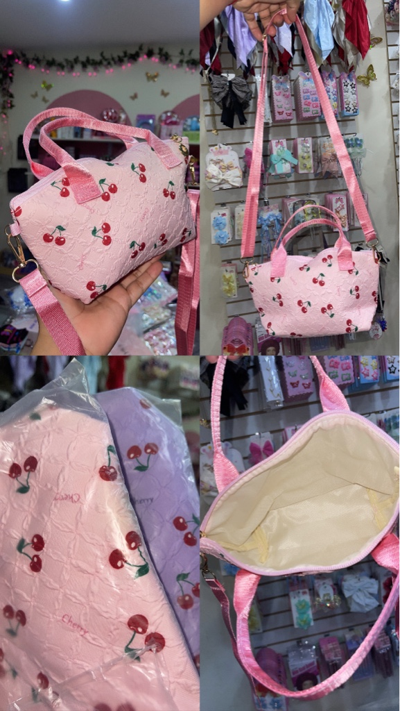 Cartera cherry colores