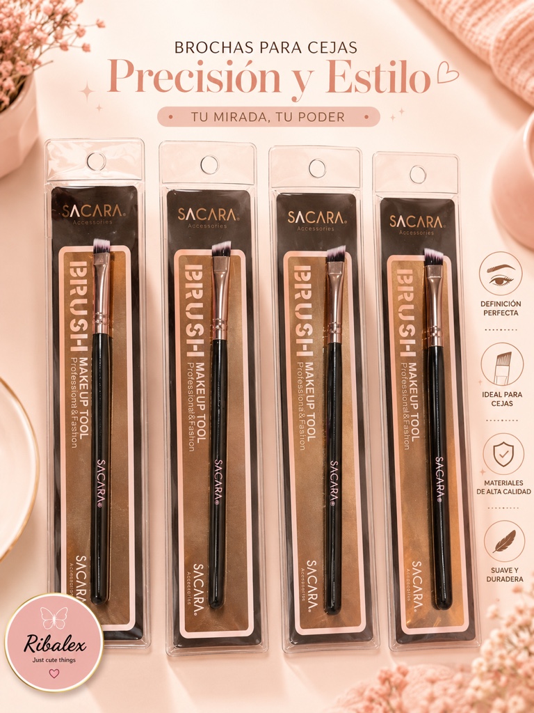 Brochas para cejas