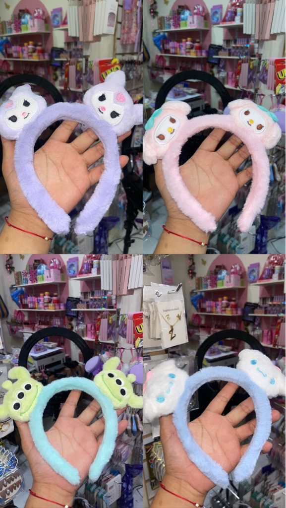 Diadema peluche ositos