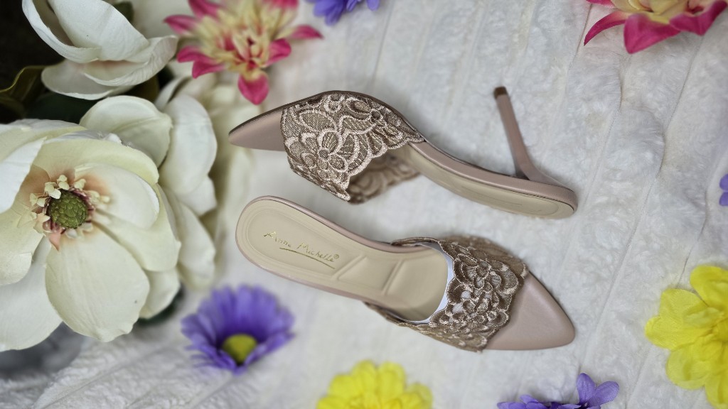 Zapatillas crema