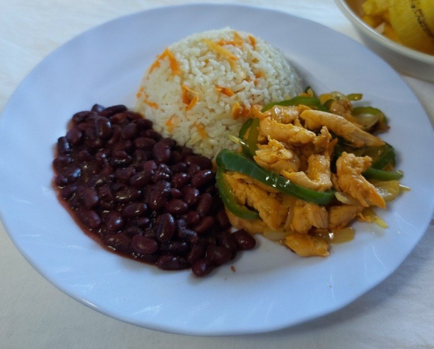 Fajitas de pollo