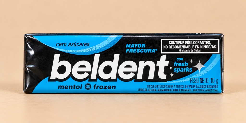 Beldent mentol frozen