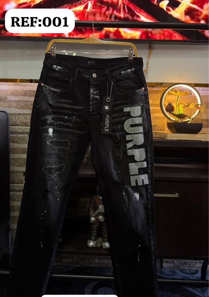 Purple jeans negros y DSQuar diferentes tallas en local