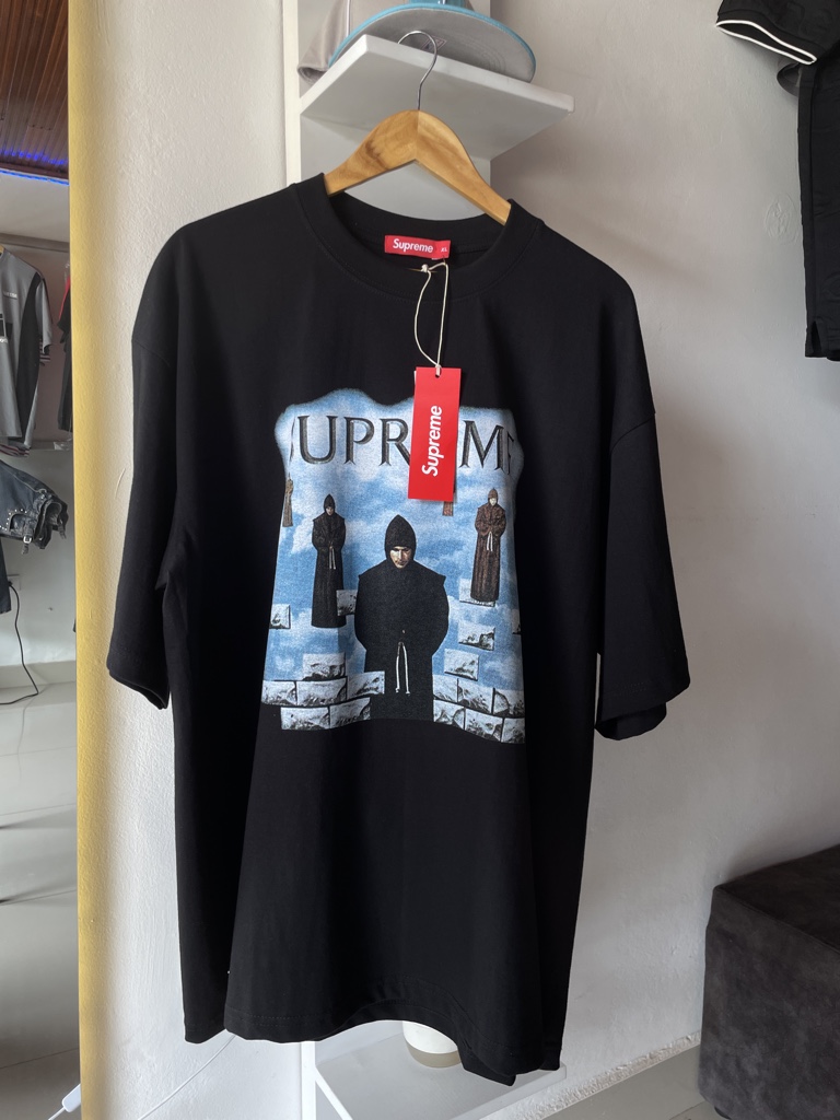 Supreme camiseta negra importada