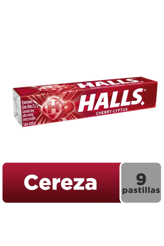 Halls Barra Rojo