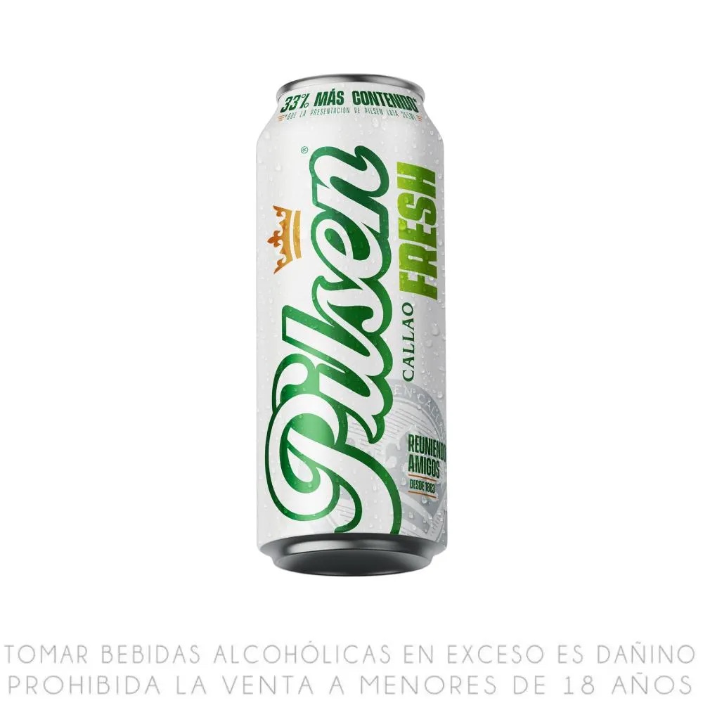 Cerveza Pilsen Fresh 473ml