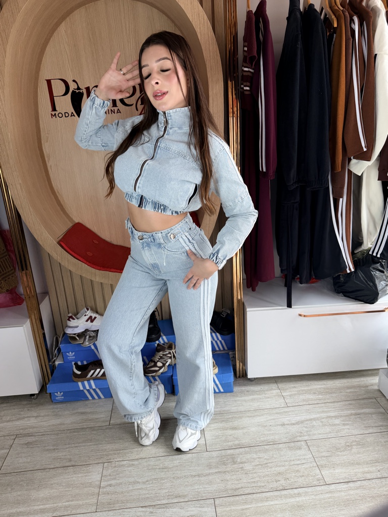 Conj jeans pimenta