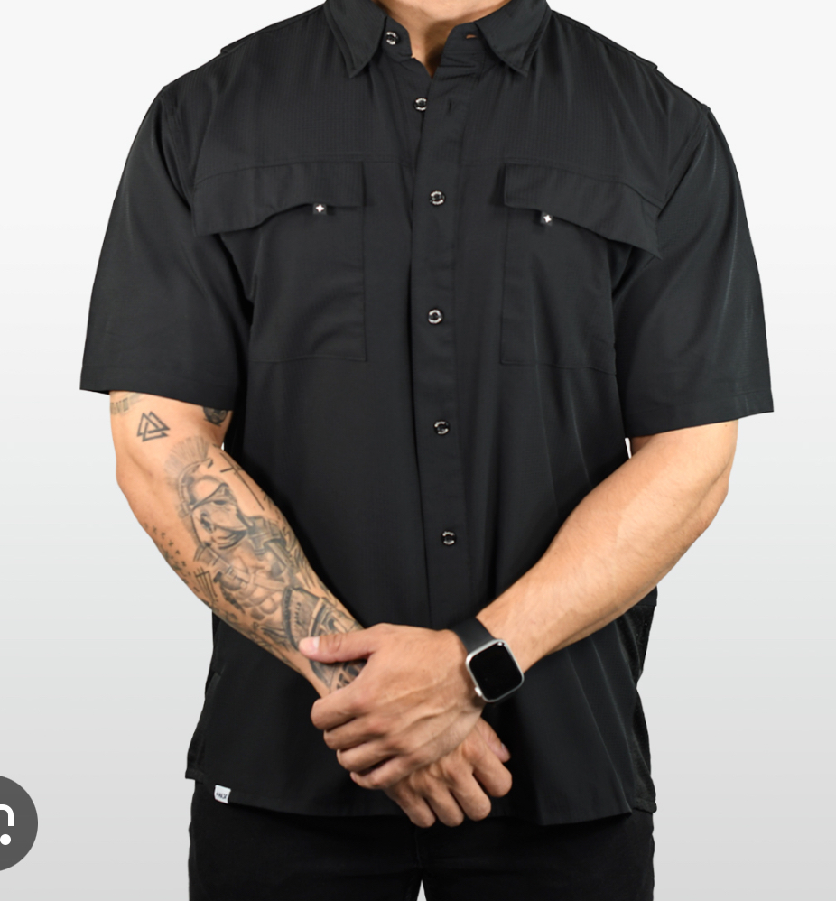 Camisa maja manga corta