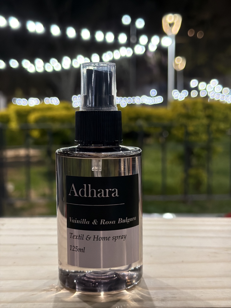 Textil 125ml vainilla y rosa búlgara
