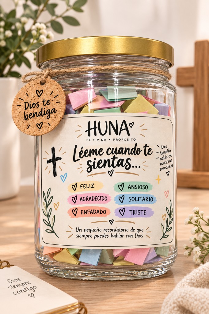 HUNA frasco motivacional