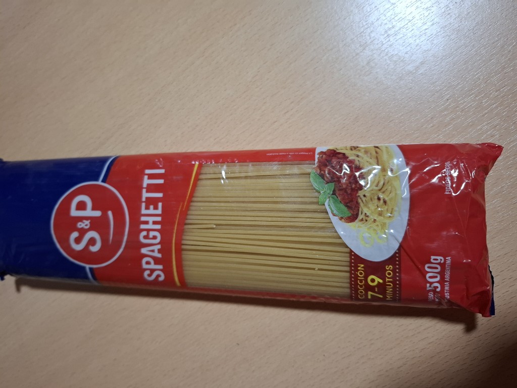 Fideos s-p spaghetti x 500 grs
