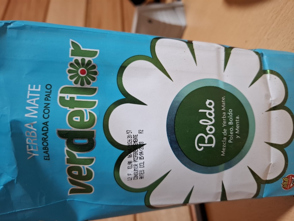 Yerba verde flor boldo x 500 grs