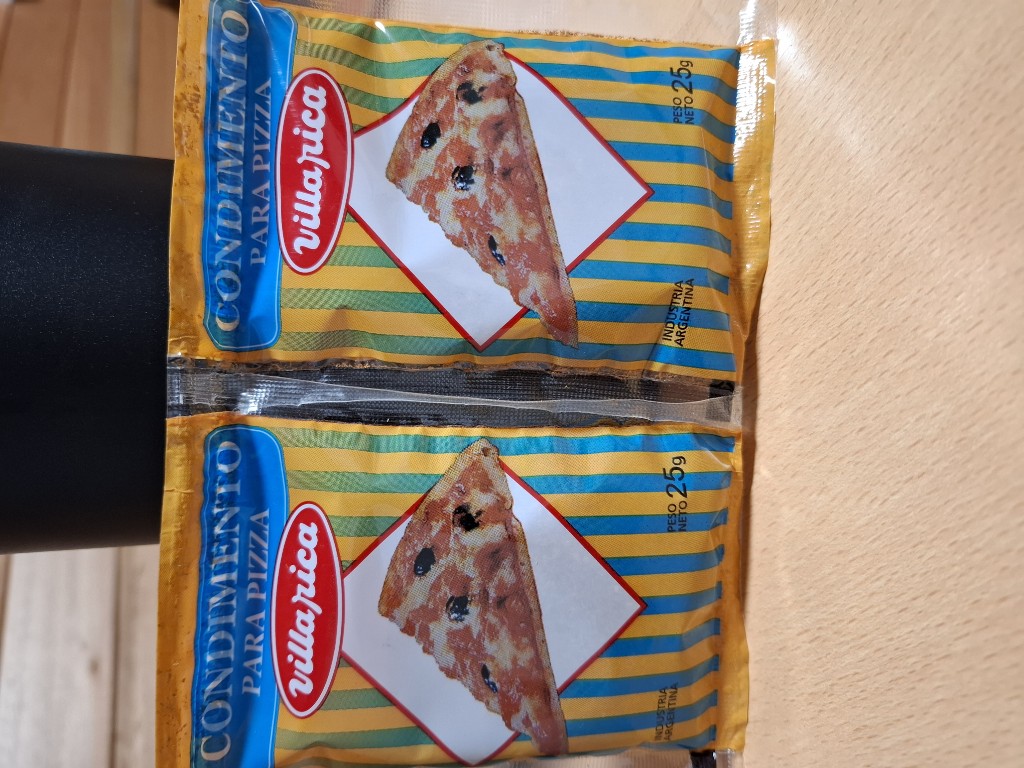 Villa rica cond, pizzax 25 grs