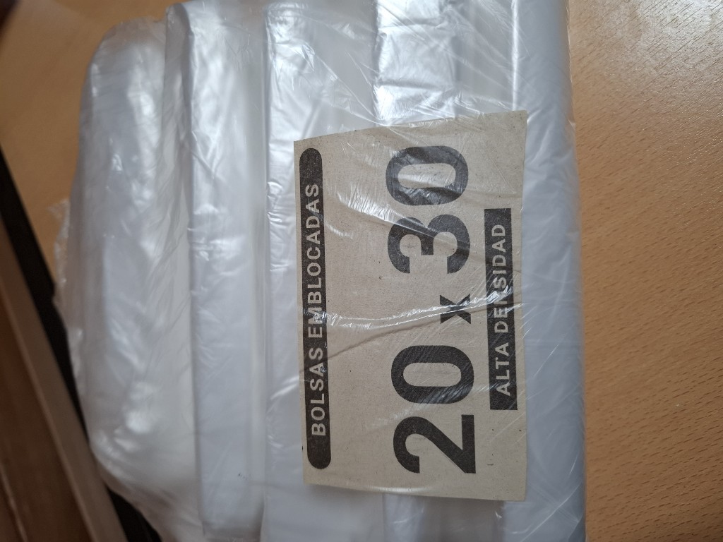Bolsa plastica 20x30x1000 unid