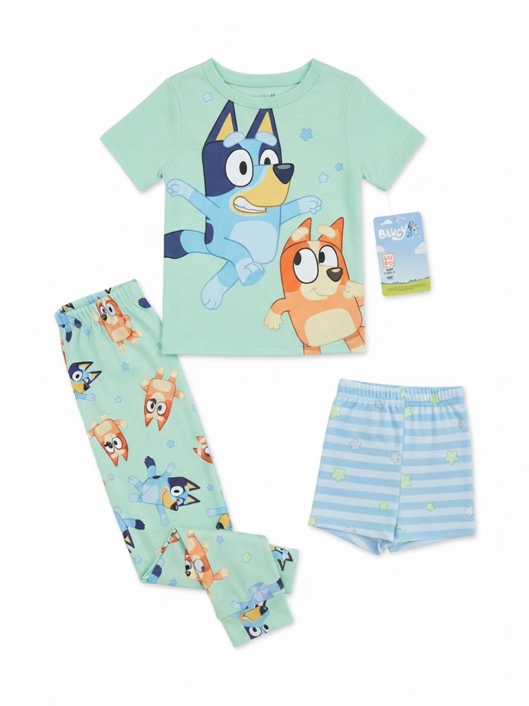 Pijama Bluey 3 piezas