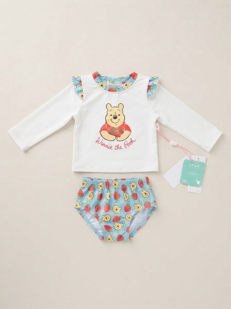 Vestido de baño Winnie the Pooh blanco