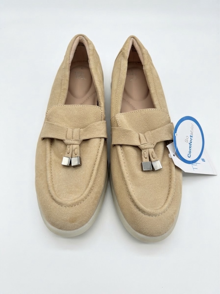 Mocasines beige confortables