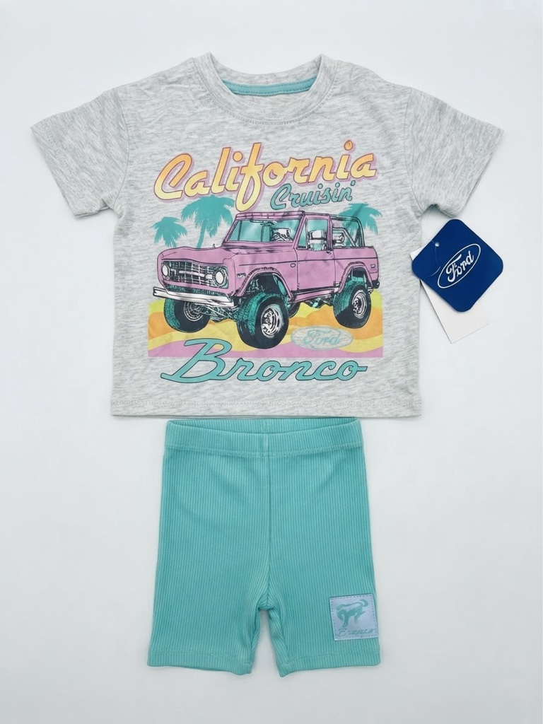 Conjunto niña Ford 2 piezas