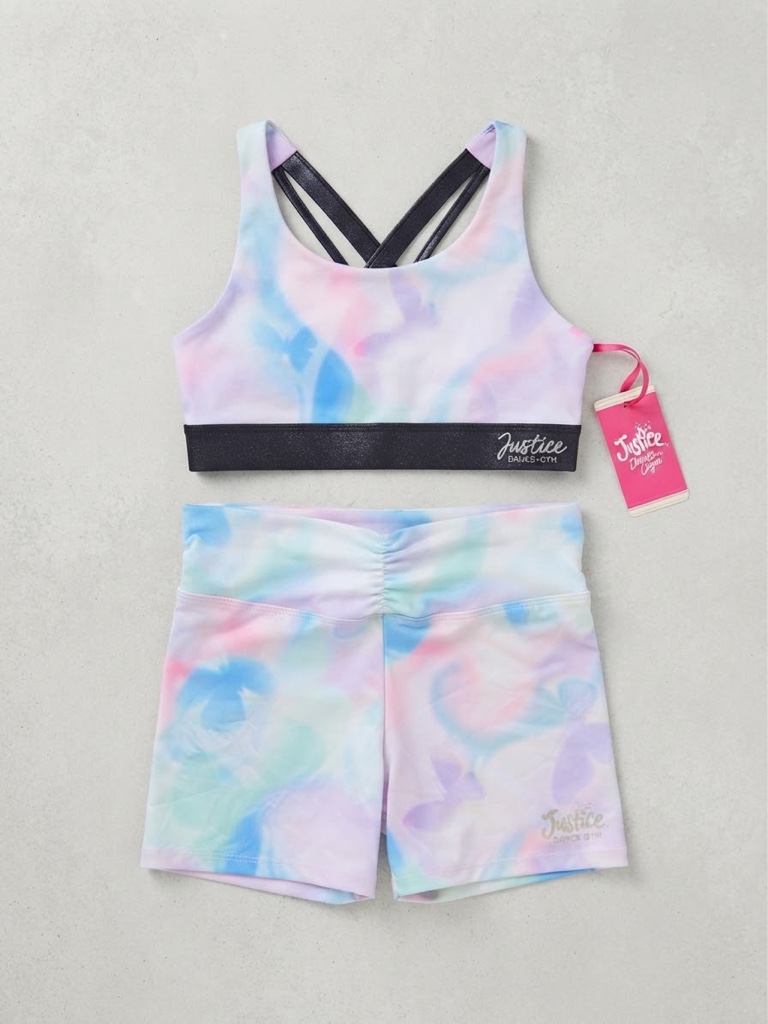 Conjunto Justice set deportivo pastel