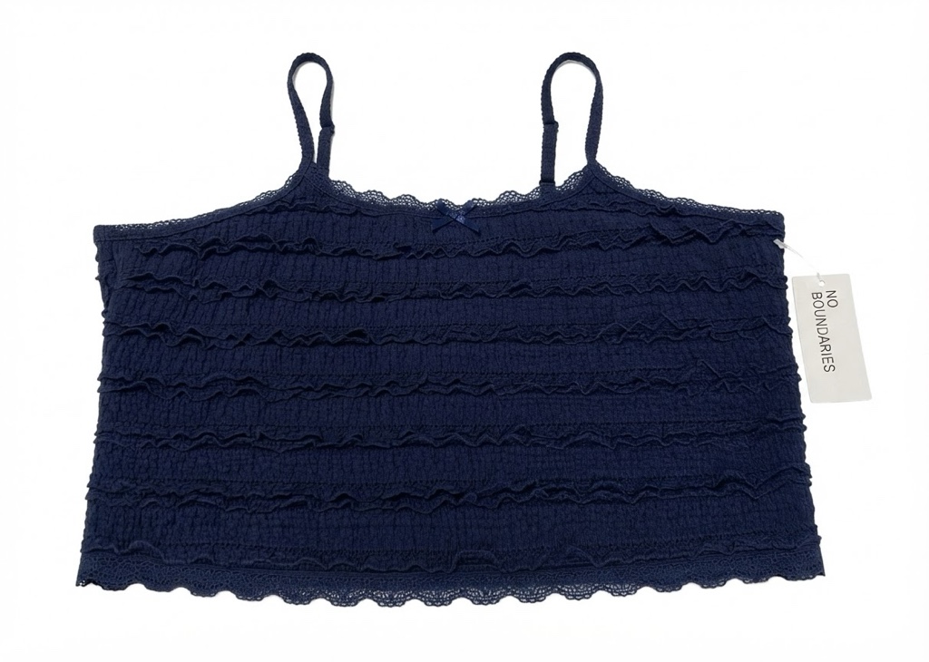 Blusa niña azul oscuro
