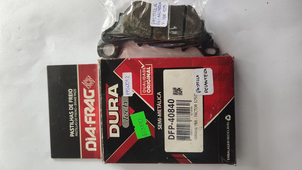 Pastilla de freno YBR 125 DELANTERA MODELO VIEJO