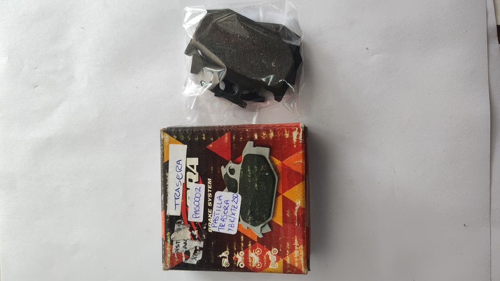Pastilla de freno TRASERA XTZ/YBR 250